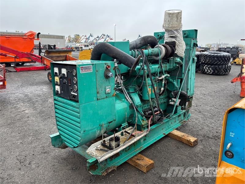 Onan 125 125 kW Skid-Mounted Generator Set Geradores a diesel
