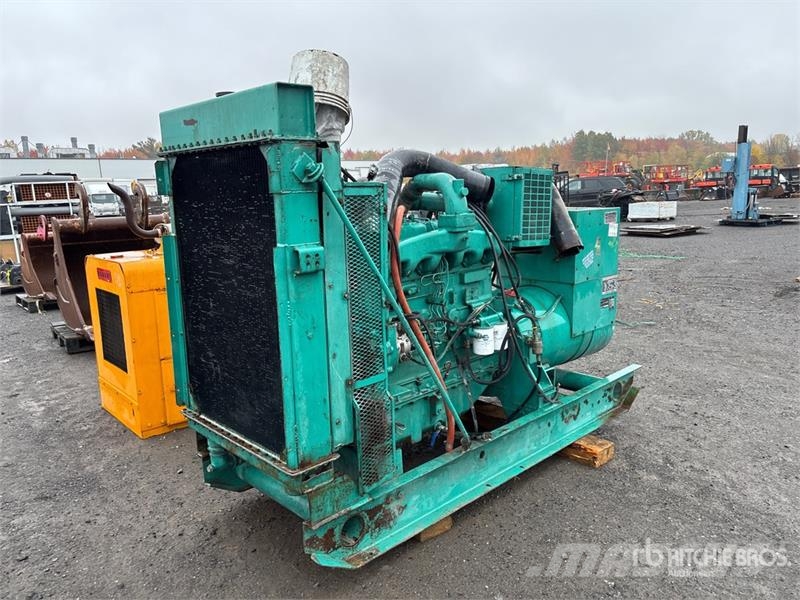 Onan 125 125 kW Skid-Mounted Generator Set Geradores a diesel