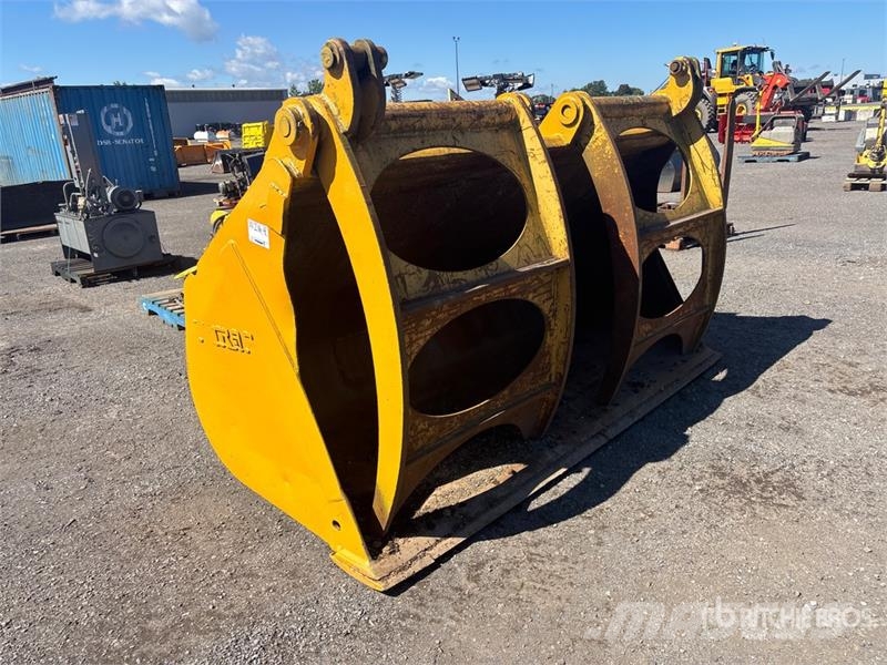 Ontrac 96 in Q/C Grapple Wheel Loader Bucket Žlice