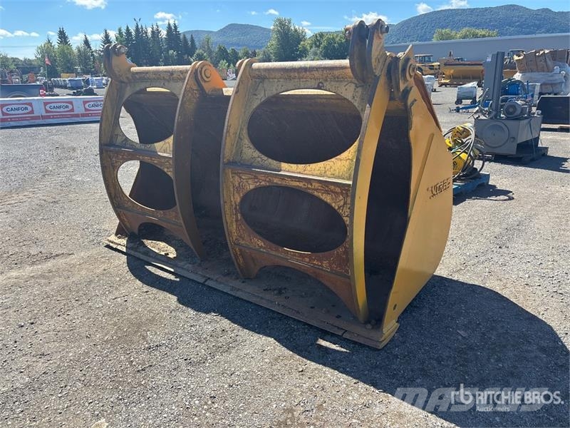 Ontrac 96 in Q/C Grapple Wheel Loader Bucket Žlice