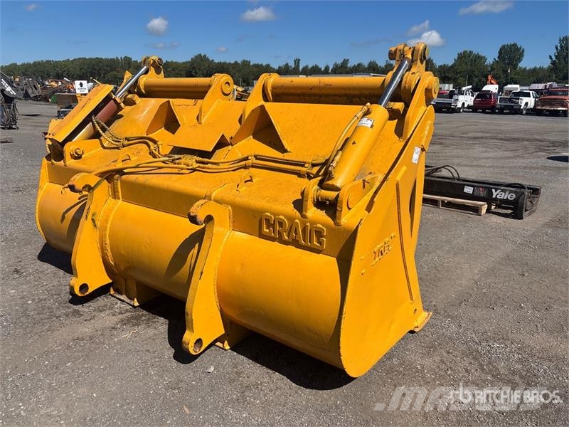Ontrac 96 in Q/C Grapple Wheel Loader Bucket Žlice