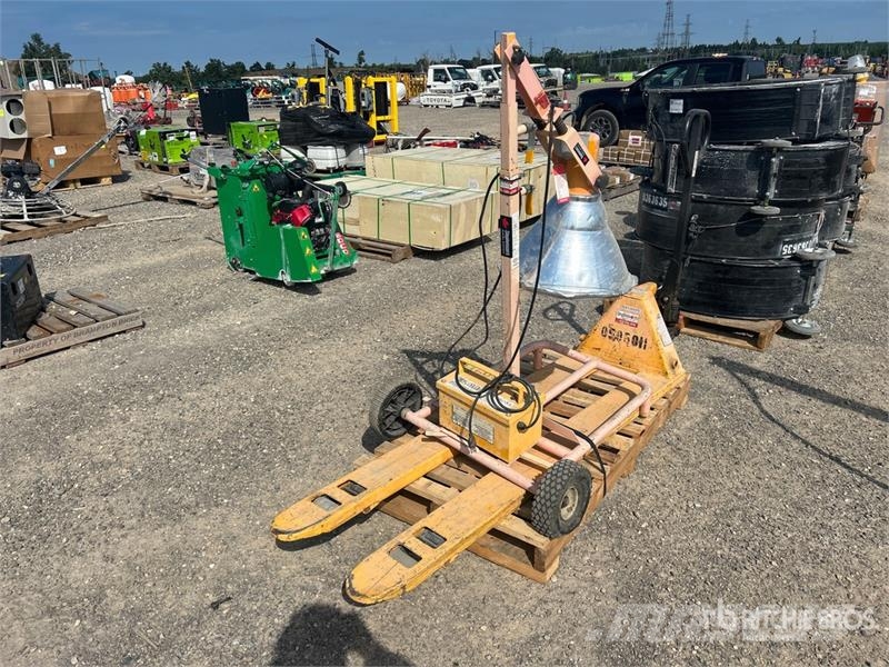  Pallet Jack Rokas palešu ratiņi