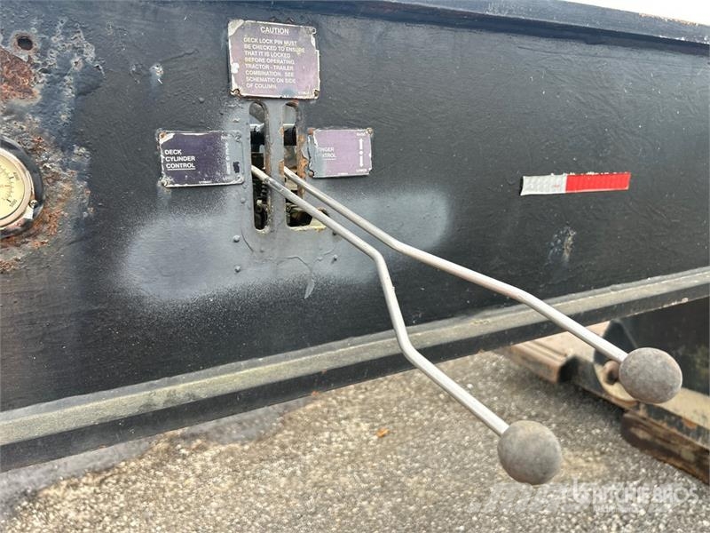  Paron 3TA Tri/A Removable Gooseneck Lowboy Trailer لوادر منخفضة