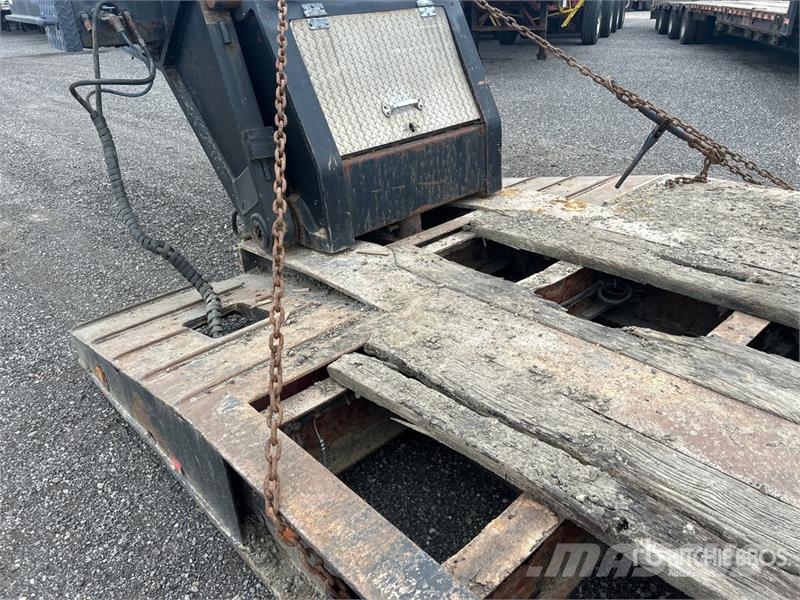  Paron 3TA Tri/A Removable Gooseneck Lowboy Trailer لوادر منخفضة