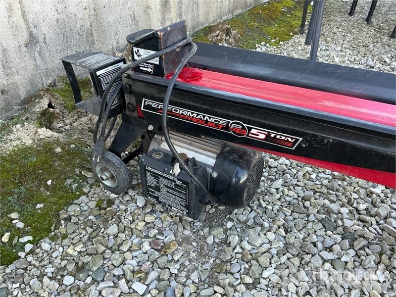  Performance Built Electric 5 ton Log Splitter Дровоколи, рубальні машини, дробарки