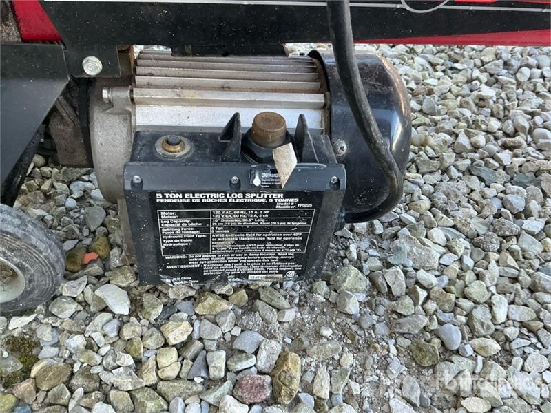  Performance Built Electric 5 ton Log Splitter Дровоколи, рубальні машини, дробарки
