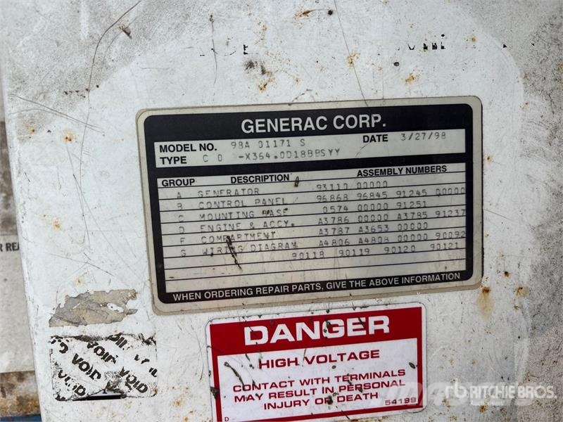 Perkins R75UC2 48 kW Mobile Generator Set Diesel generatoren