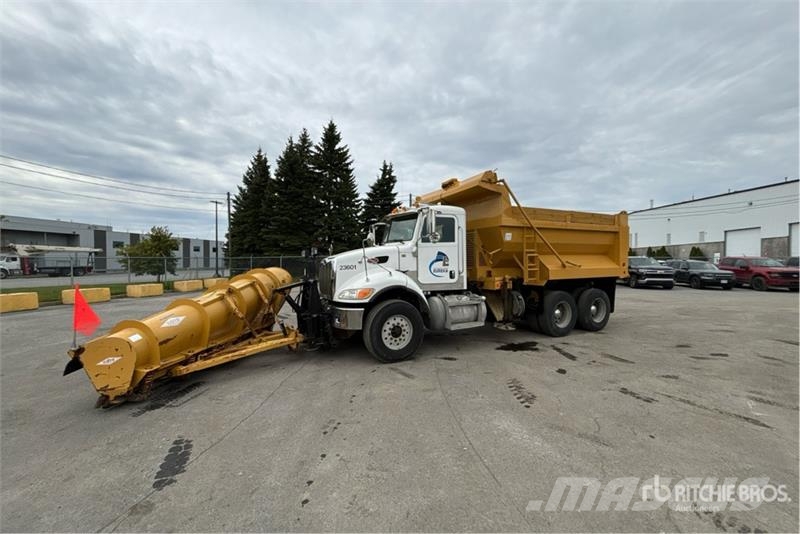 Peterbilt 348 6x4 Snow Plow Truck Pojazdy komunalne
