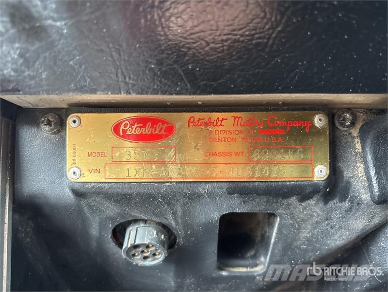 Peterbilt 357 트랙터 유닛