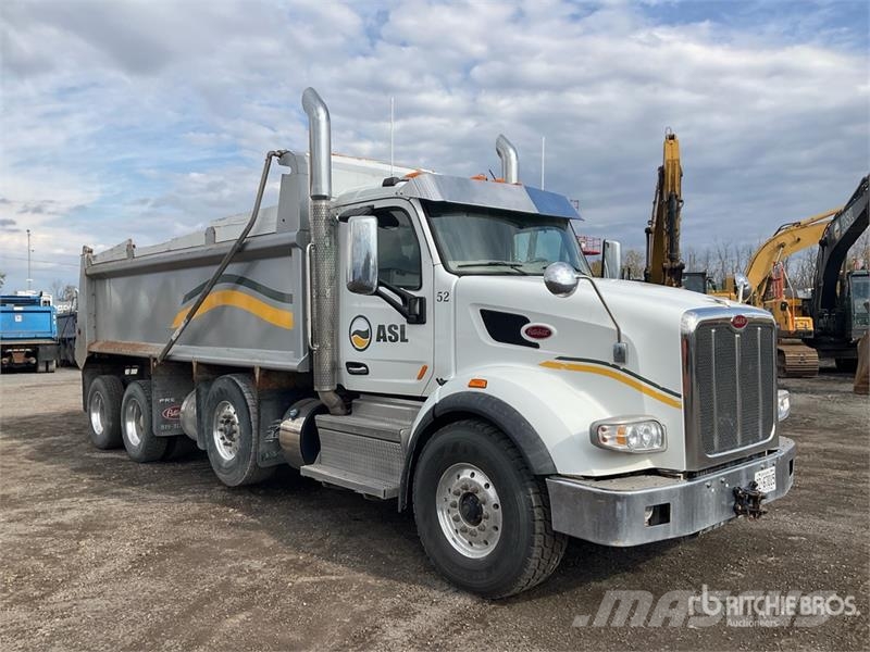 Peterbilt 567 شاحنات قلابة