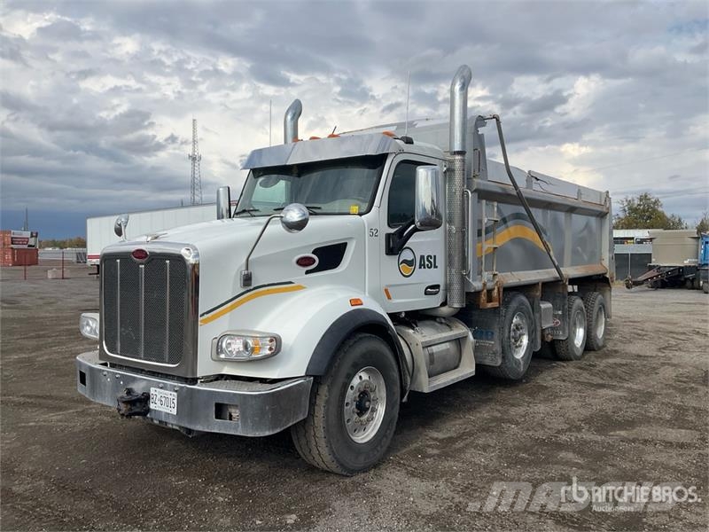 Peterbilt 567 شاحنات قلابة
