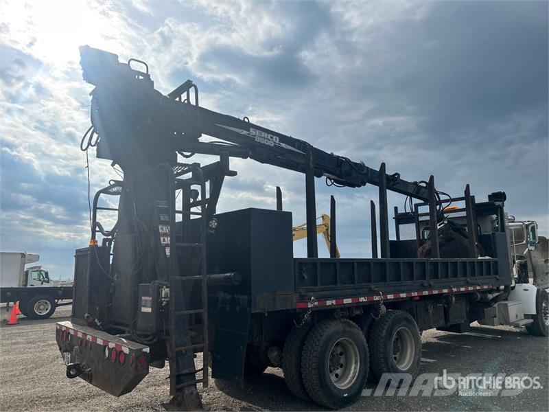 Peterbilt 8500 on Peterbilt 367 6x4 Grapple Truck Grijpers