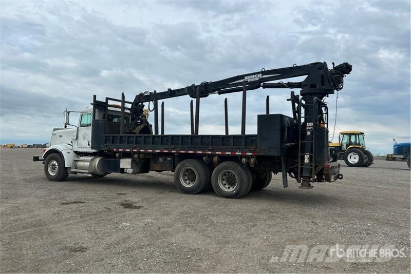 Peterbilt 8500 on Peterbilt 367 6x4 Grapple Truck Grijpers