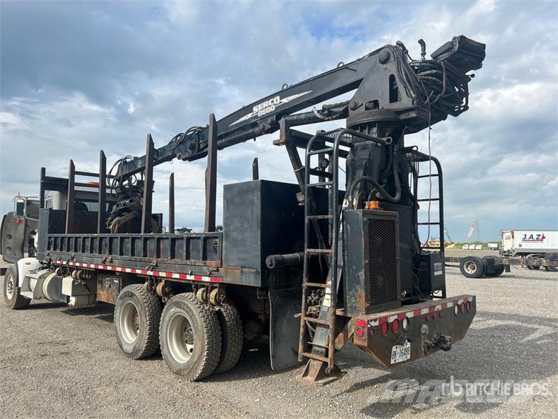 Peterbilt 8500 on Peterbilt 367 6x4 Grapple Truck Grijpers