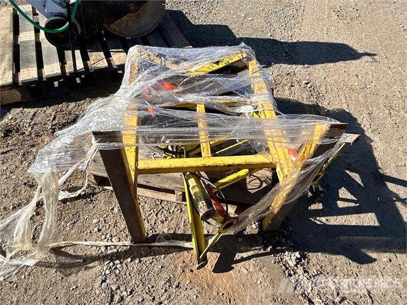 Pipe Roller Stand Skid Andre komponenter