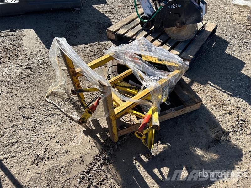 Pipe Roller Stand Skid Andre komponenter