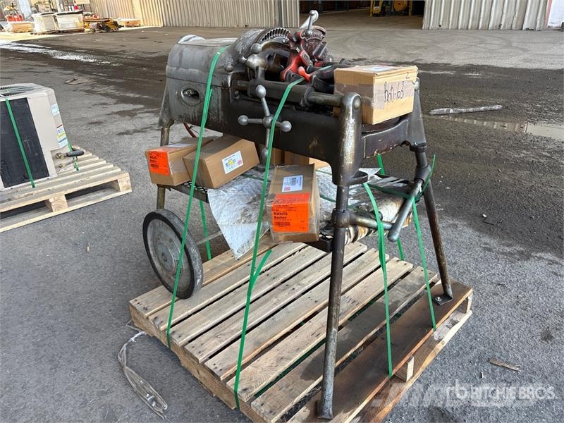  Pipe threading machine مكونات أخرى