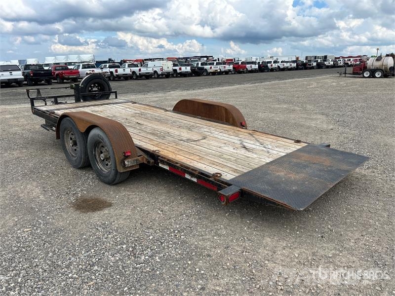 PJ Trailers Trailers 19 ft T/A Tilt Deck Trailer Góndola de cama rebajada