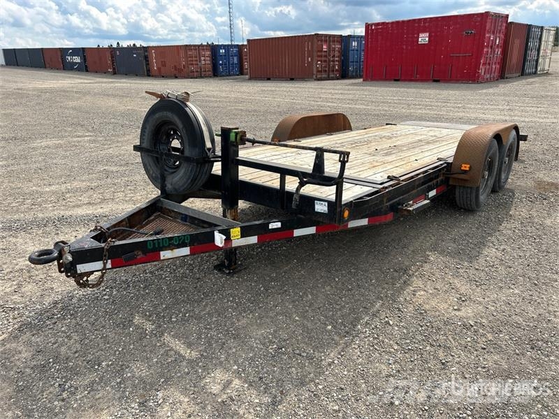 PJ Trailers Trailers 19 ft T/A Tilt Deck Trailer Góndola de cama rebajada