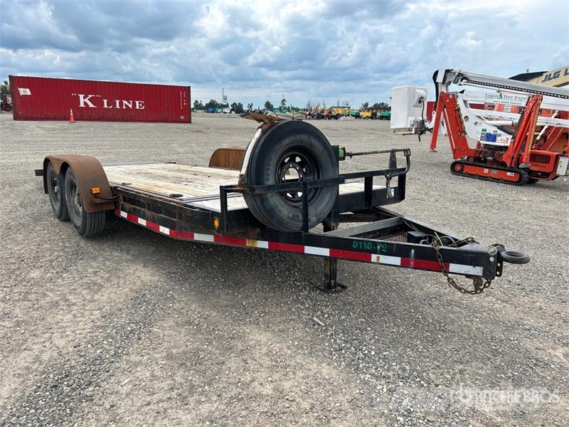PJ Trailers Trailers 19 ft T/A Tilt Deck Trailer Góndola de cama rebajada