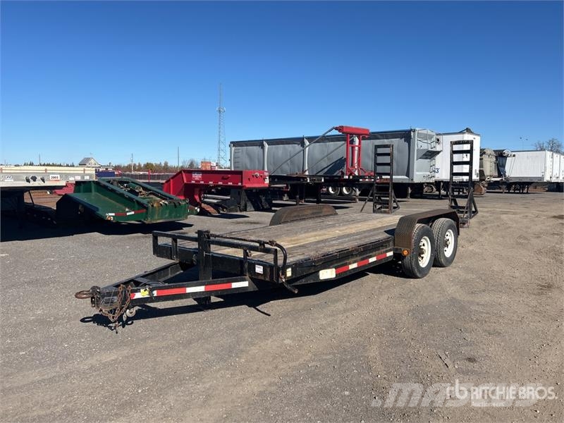 PJ Trailers Trailers 18 ft T/A Equipment Trailer Rimorchio per il trasporto di veicoli
