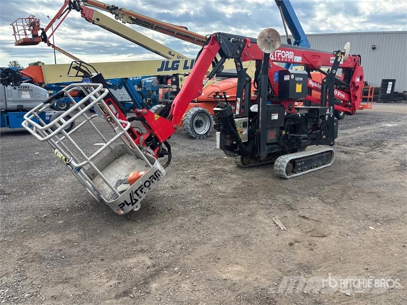 Platform Basket Spider 18.90 Pro Crawler Diesel Articulating Boom  Plataformas con brazo de elevación manual