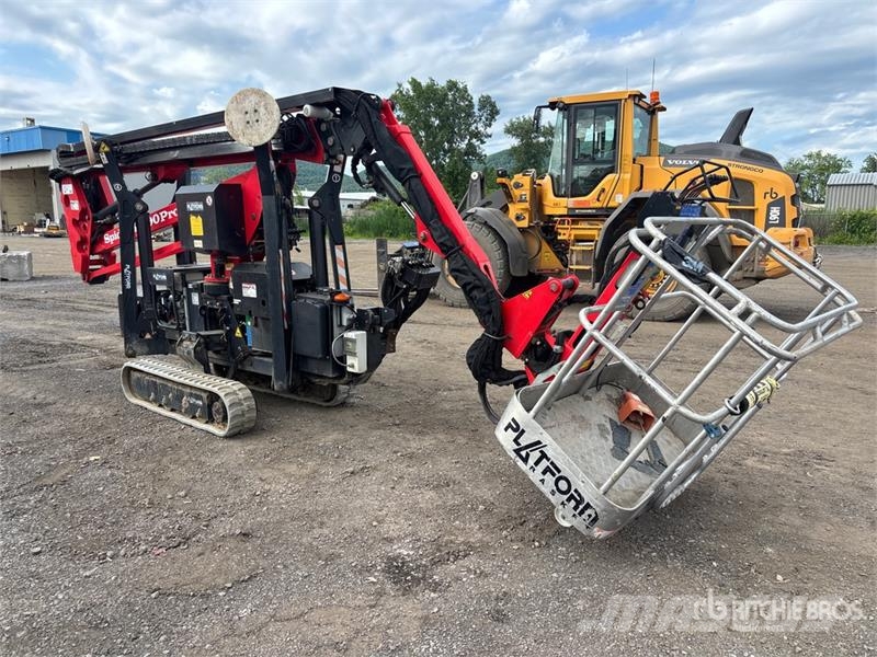 Platform Basket Spider 18.90 Pro Crawler Diesel Articulating Boom  Plataformas con brazo de elevación manual