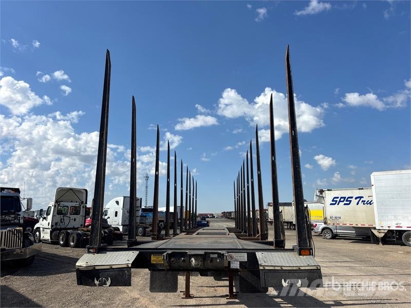  Porcupine DDL50-3A-STAL 50 ft Quad/A Hayrack Log T Лісовози