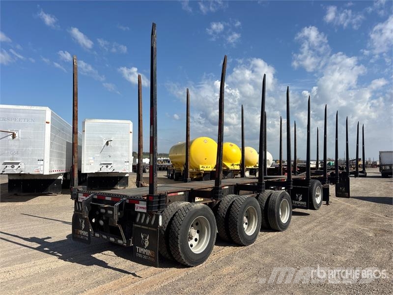  Porcupine DDL50-3A-STAL 50 ft Quad/A Hayrack Log T Лісовози