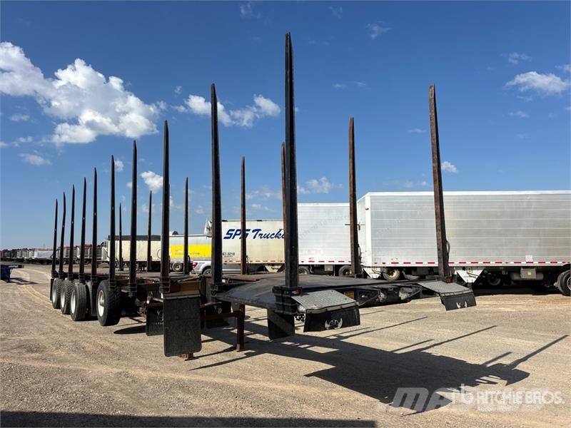 Porcupine DDL50-3A-STAL 50 ft Quad/A Hayrack Log T Лісовози