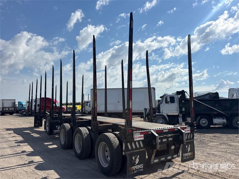  Porcupine DDL50-3A-STAL 50 ft Quad/A Hayrack Log T Лісовози