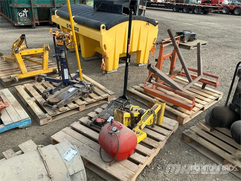 Portable Air Tank, Floor Jack, (2) Dump-Lok Safety Inne akcesoria