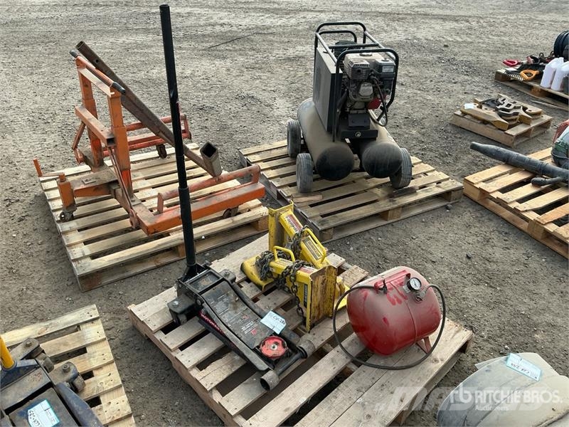 Portable Air Tank, Floor Jack, (2) Dump-Lok Safety Inne akcesoria