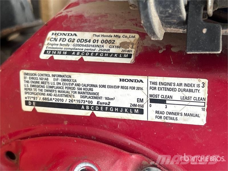  Portable Generator Set (Inoperable) Overige generatoren