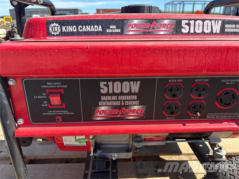 Powerforce KCG-5100G Portable Generator Set Andre generatorer