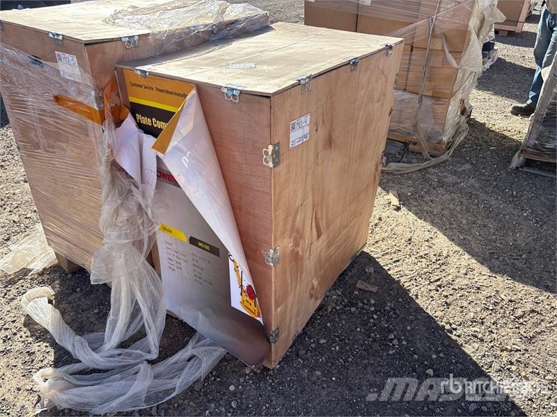 Powertek MS160 Reversible Vibratory Plate Compactor (Unused Placas compactadoras