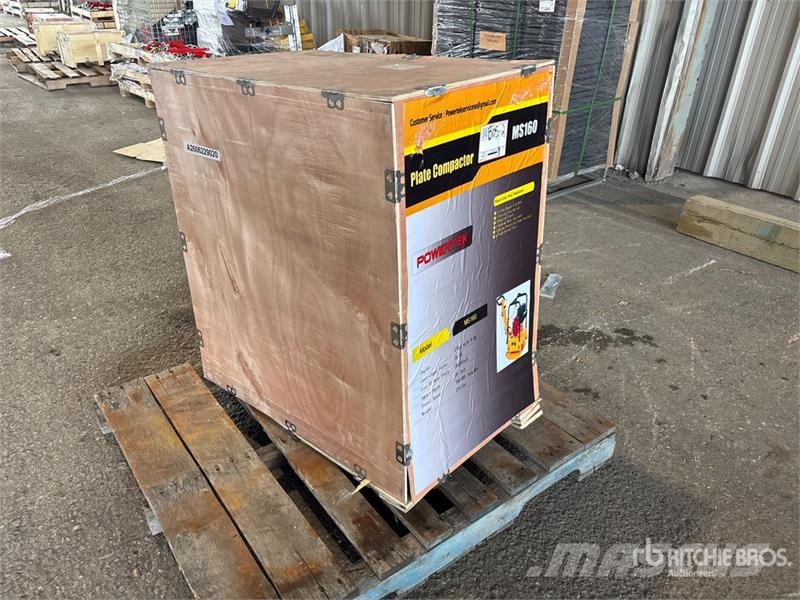 Powertek MS160 Reversible Vibratory Plate Compactor (Unused Trilmachines