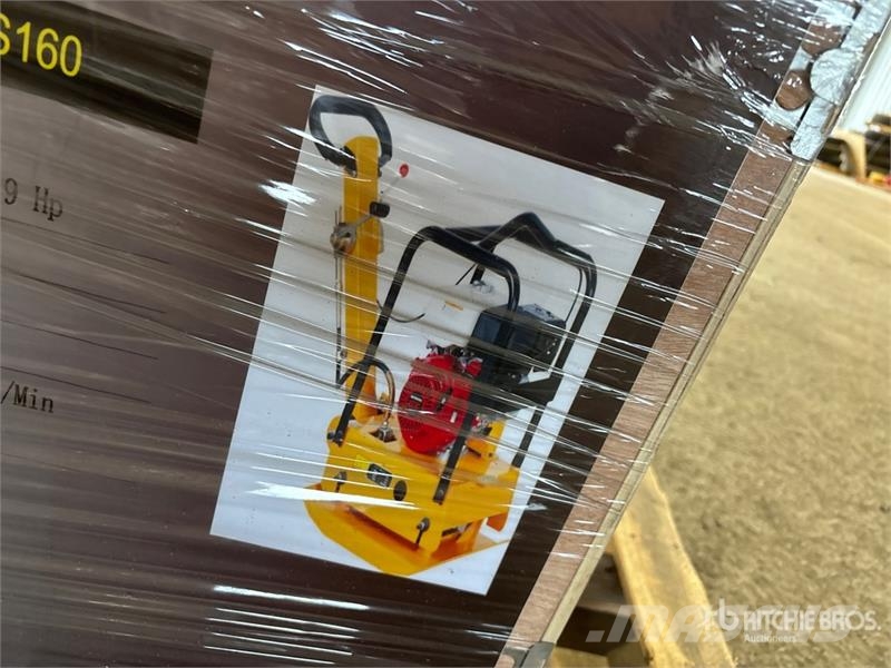 Powertek MS160 Reversible Vibratory Plate Compactor (Unused دكاكات أفقية