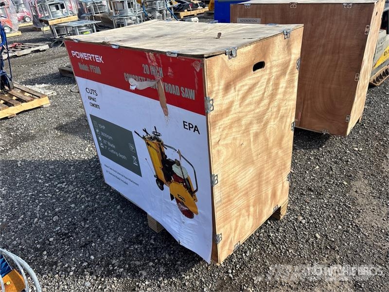 Powertek PT500 Walk-Behind Saw (Unused) Serrarias