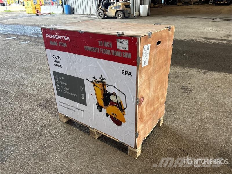 Powertek PT500 Walk-Behind Saw (Unused) Sahat