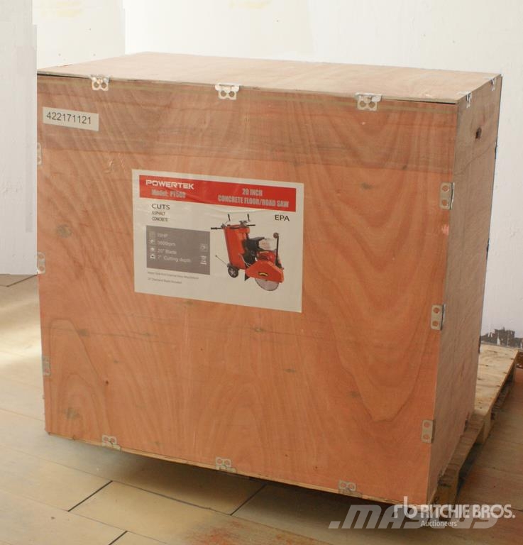 Powertek PT500 Walk-Behind Saw (Unused) Žage