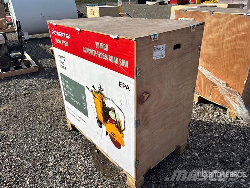 Powertek PT500 Walk-Behind Saw (Unused) Serrarias