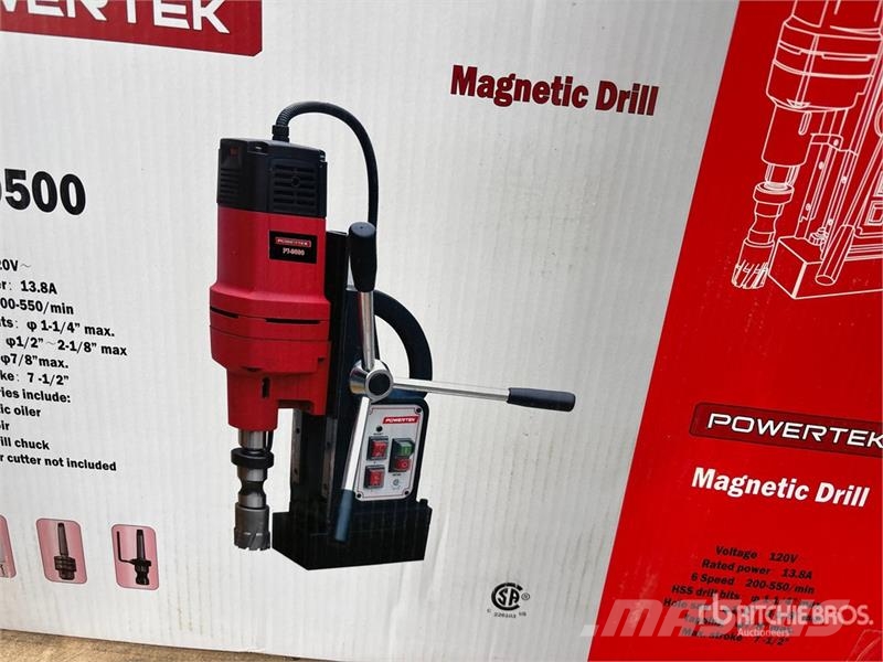 Powertek PT9500 Magnetic Drill (Unused) Otros componentes