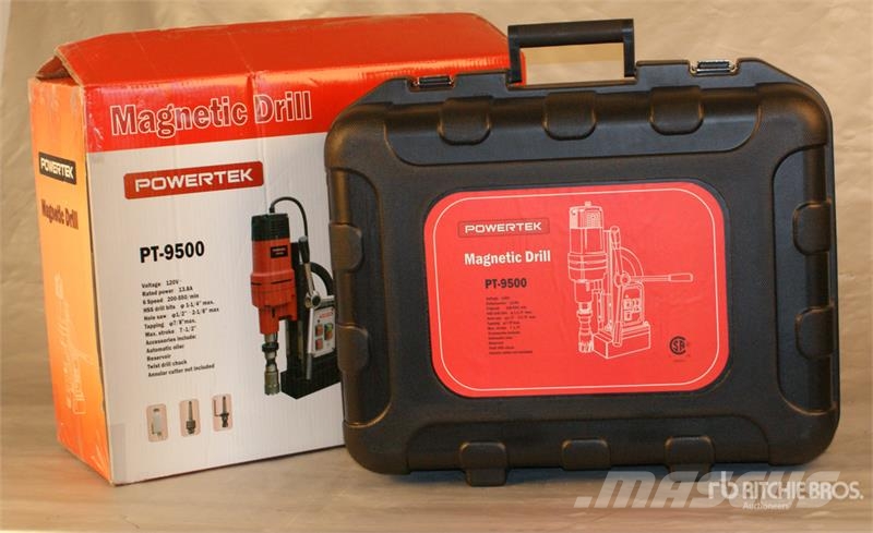 Powertek PT9500 Magnetic Drill Press (Unused) Otros componentes