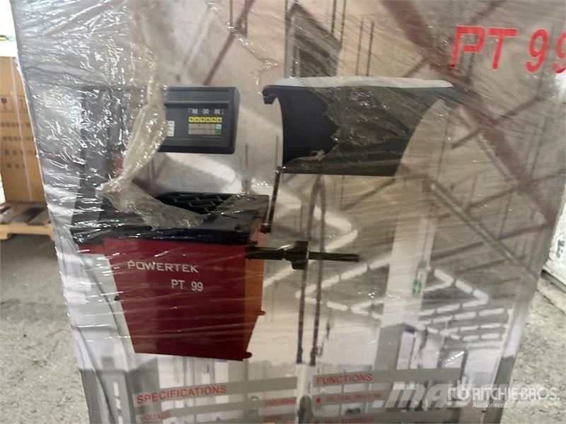 Powertek PT99 Wheel Balancer (Unused) Otros componentes