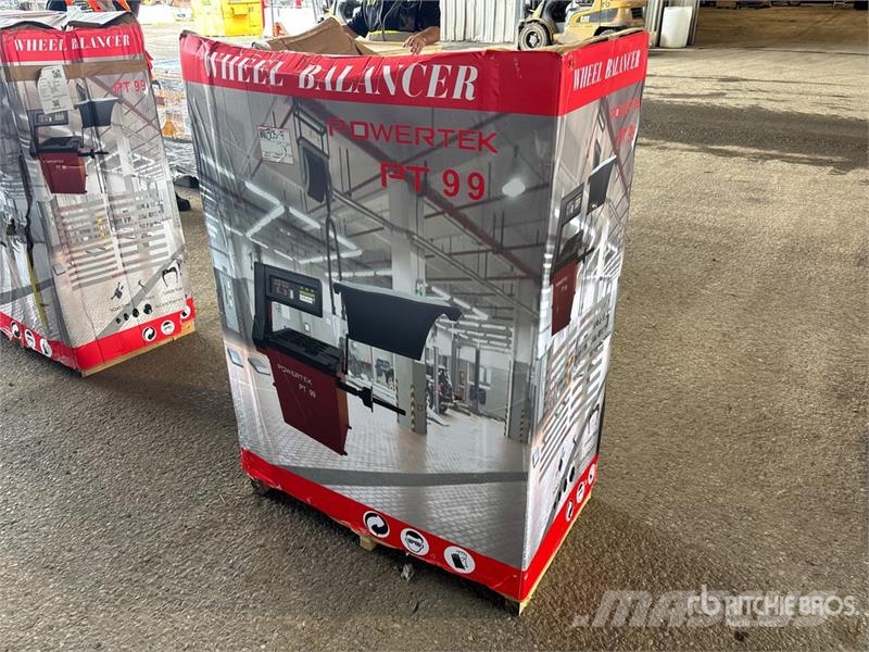 Powertek PT99 Wheel Balancer (Unused) Otros componentes