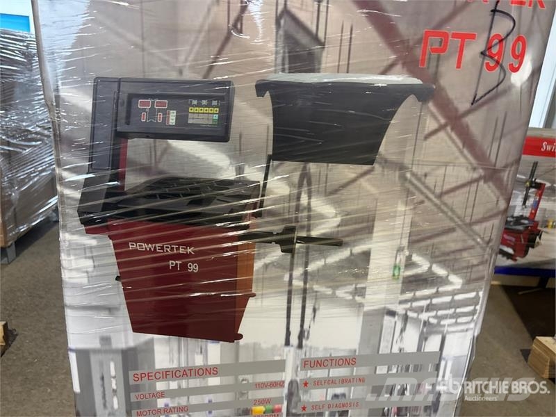 Powertek PT99 Wheel Balancer (Unused) مكونات أخرى