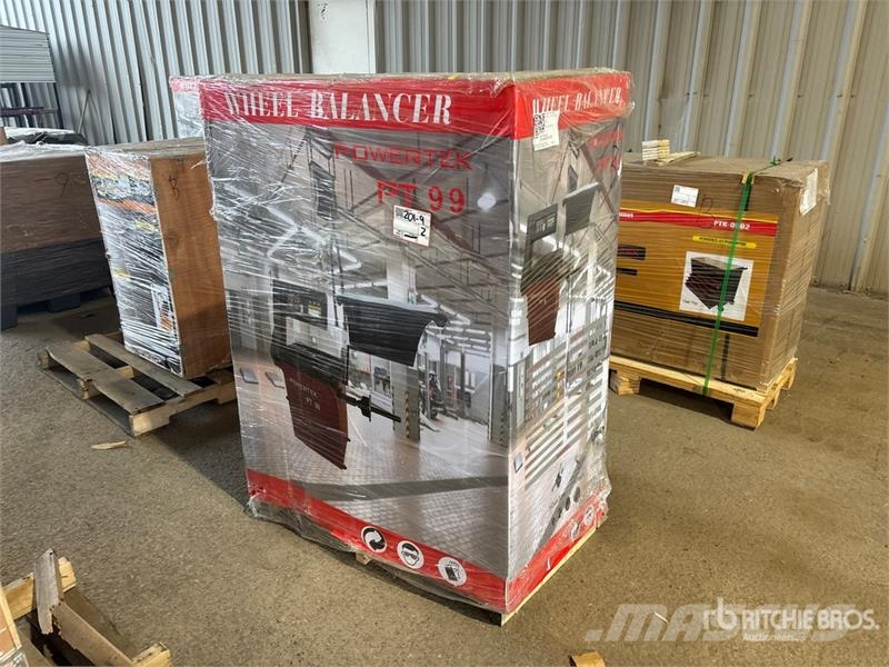 Powertek PT99 Wheel Balancer (Unused) مكونات أخرى