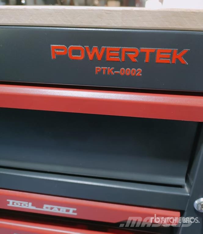 Powertek PTK-0002 Multi-Drawer Tool Box (Unused) Otros