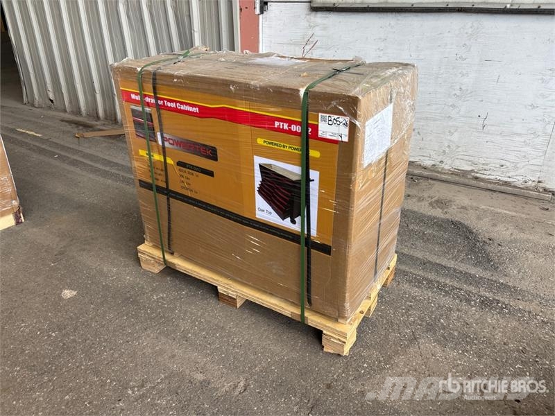 Powertek PTK-0002 Multi-Drawer Tool Box (Unused) Otros